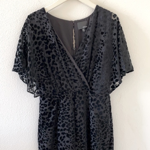 Anthropologie Greylin black leopard jumpsuit - Picture 2 of 5
